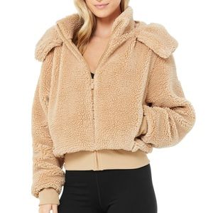 Alo Yoga Foxy Sherpa Jacket Size Small